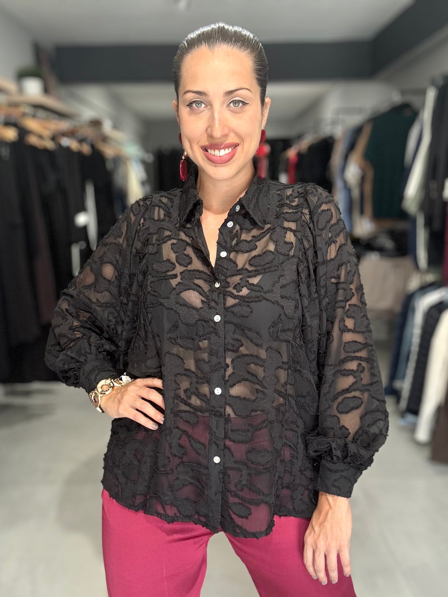 Sevilla Blouse | BLACK