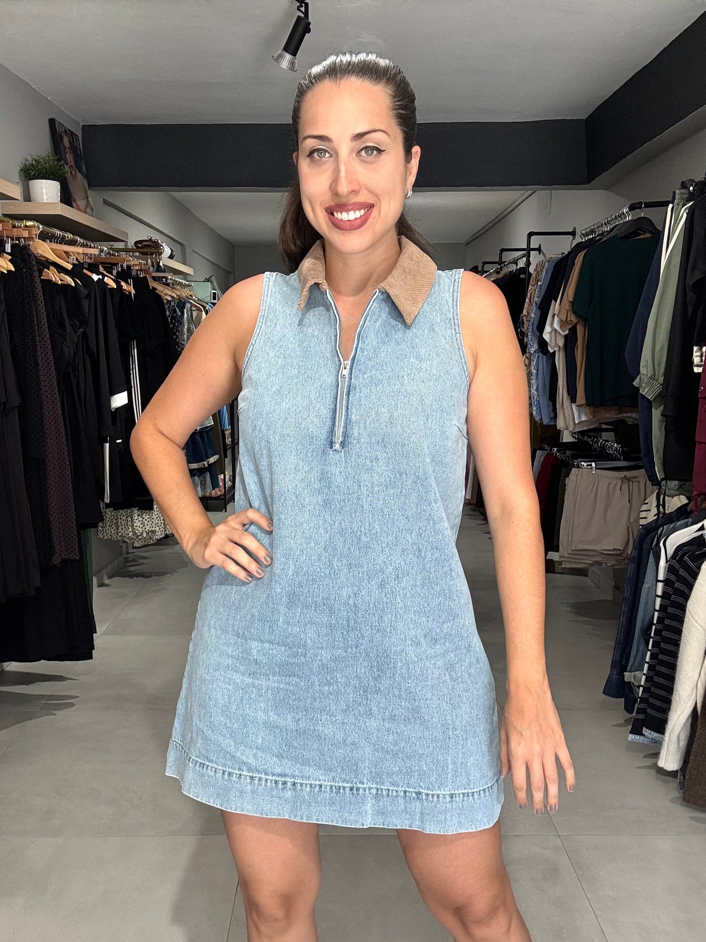 Fall Denim Dress
