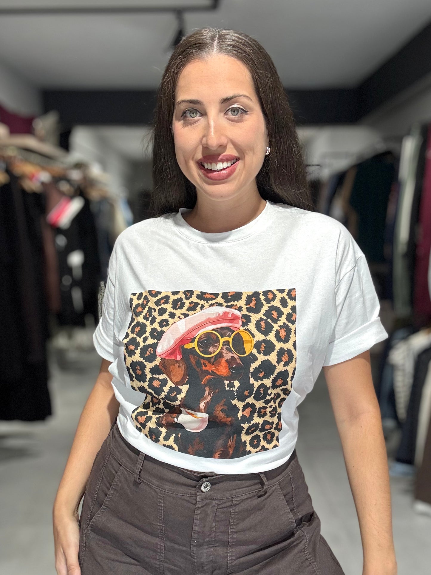 Leopard Lola Tee