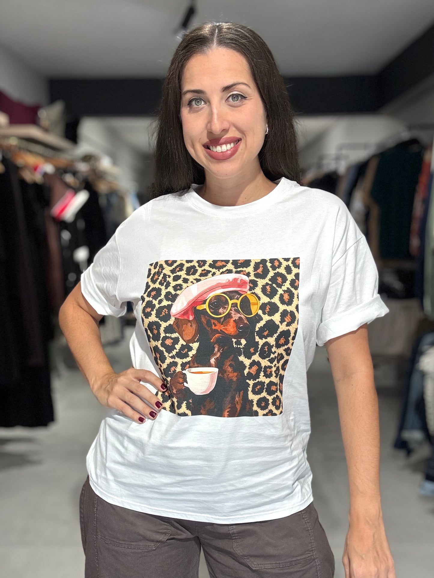 Leopard Lola Tee