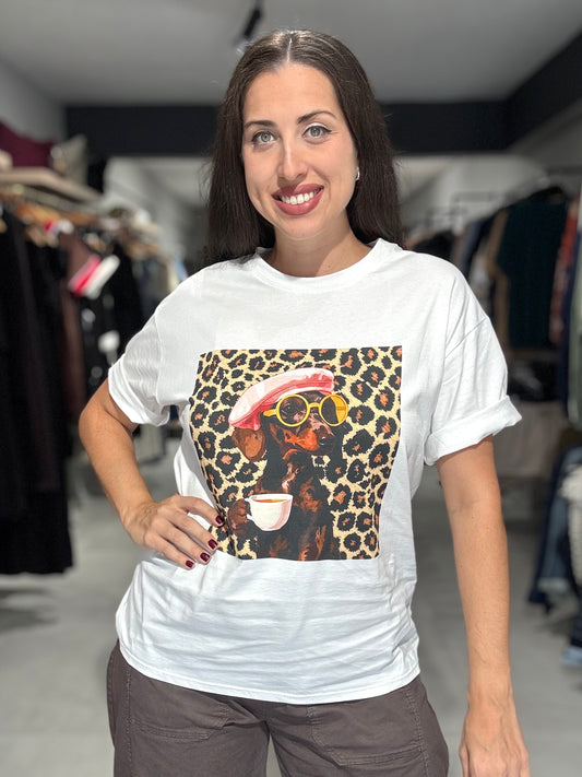 Leopard Lola Tee