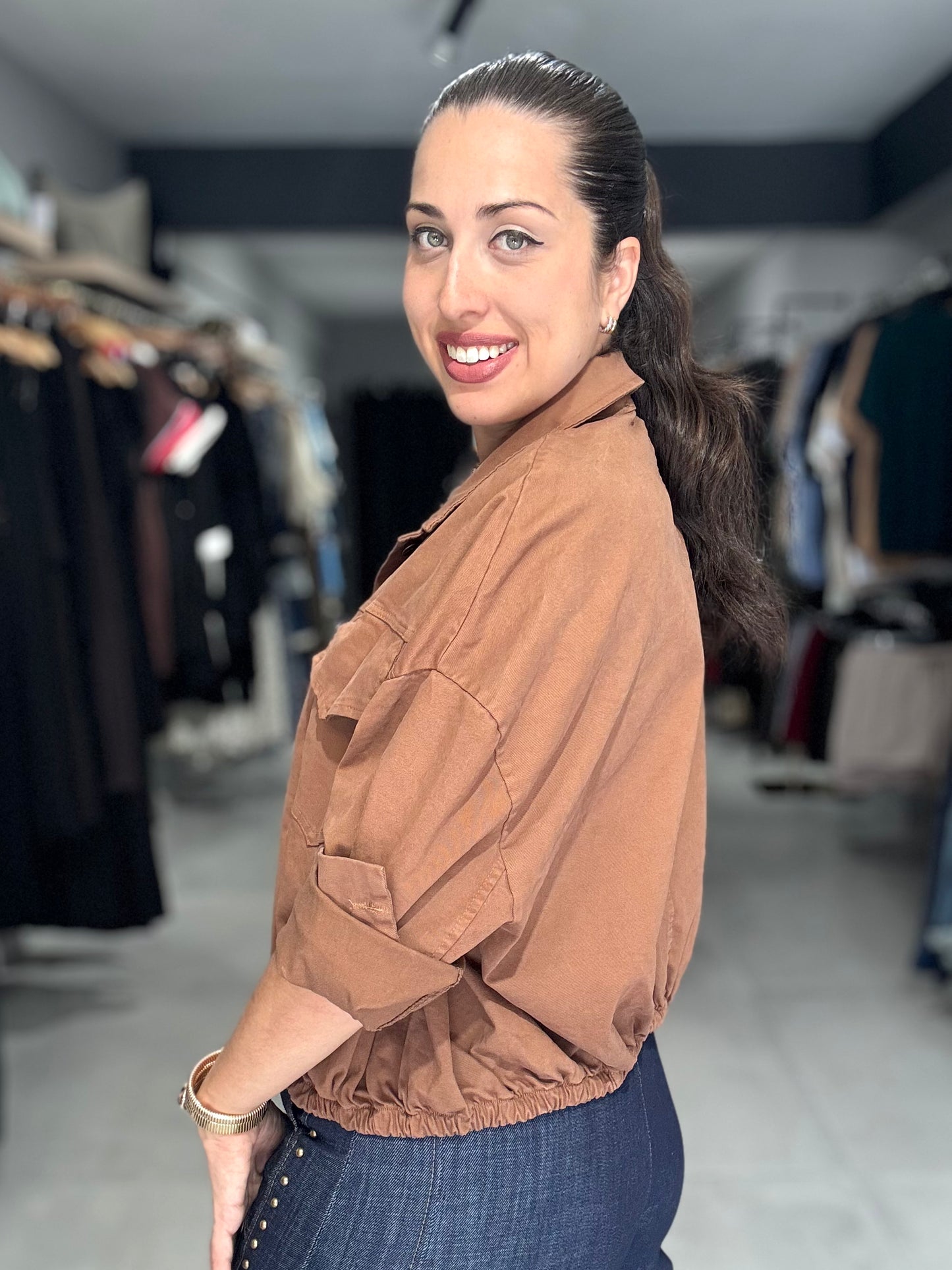 Fall Jacket | COGNAC