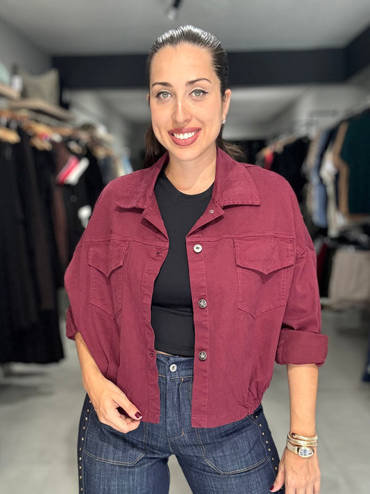 Fall Jacket | BURGUNDY