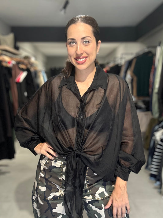 Palermo Blouse | BLACK
