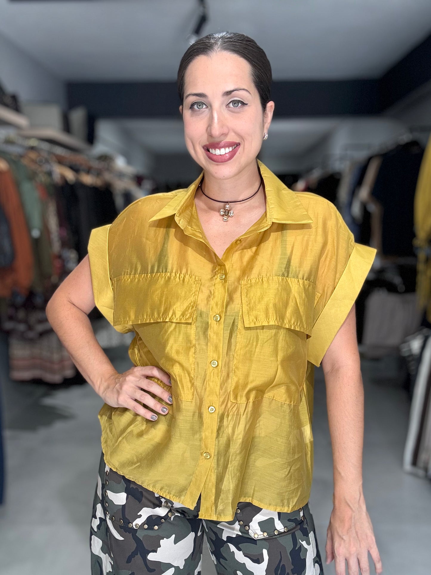 Palermo Blouse | MUSTARD