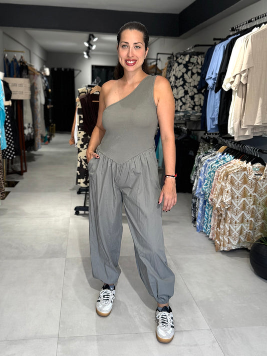 Palermo Jumpsuit | GRAY