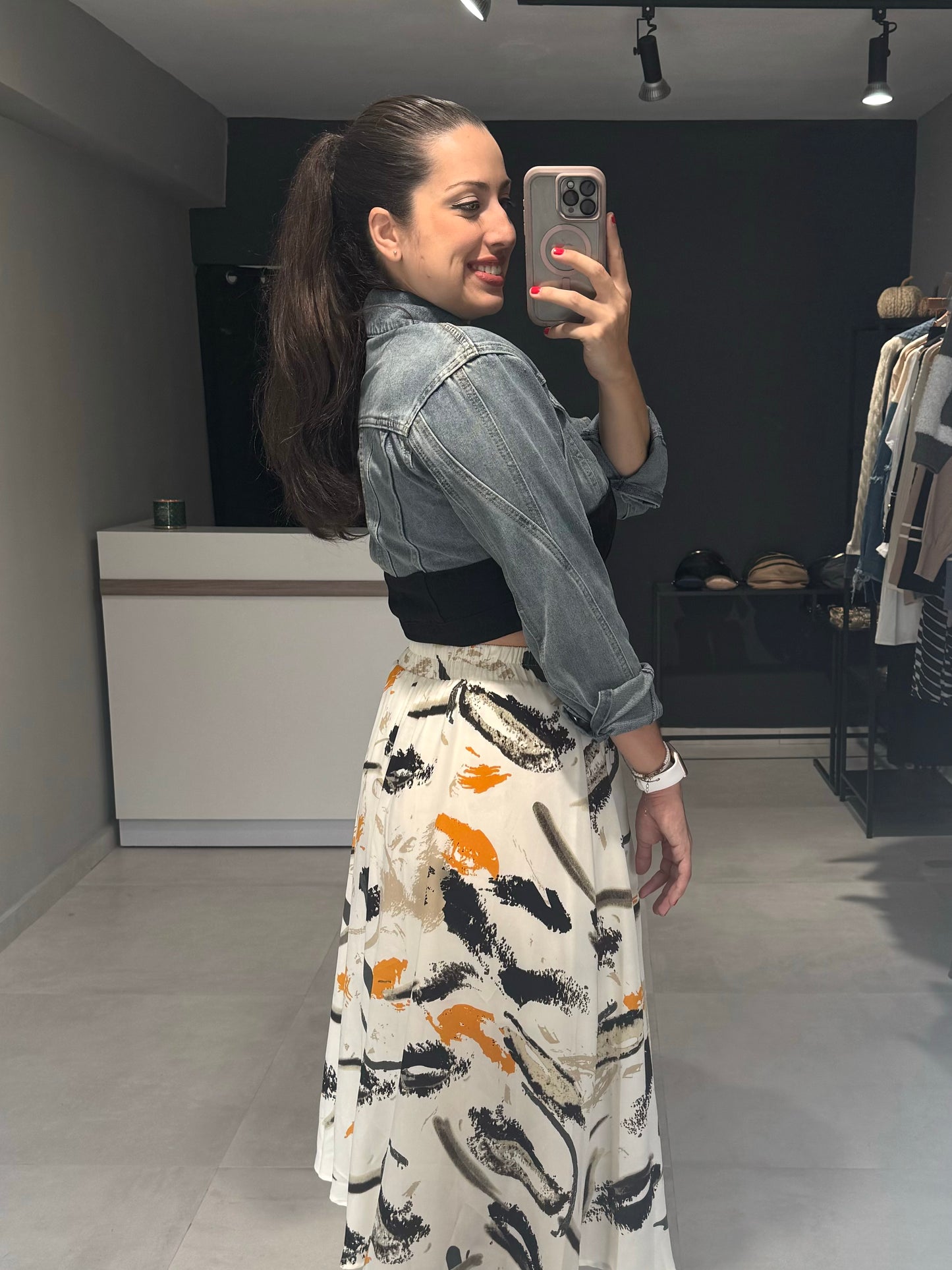 Fall Splash Skirt