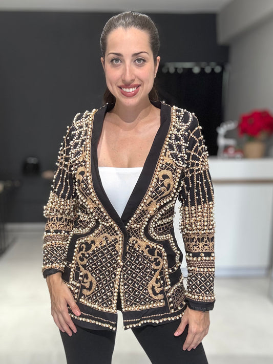 Pearl Statement Blazer