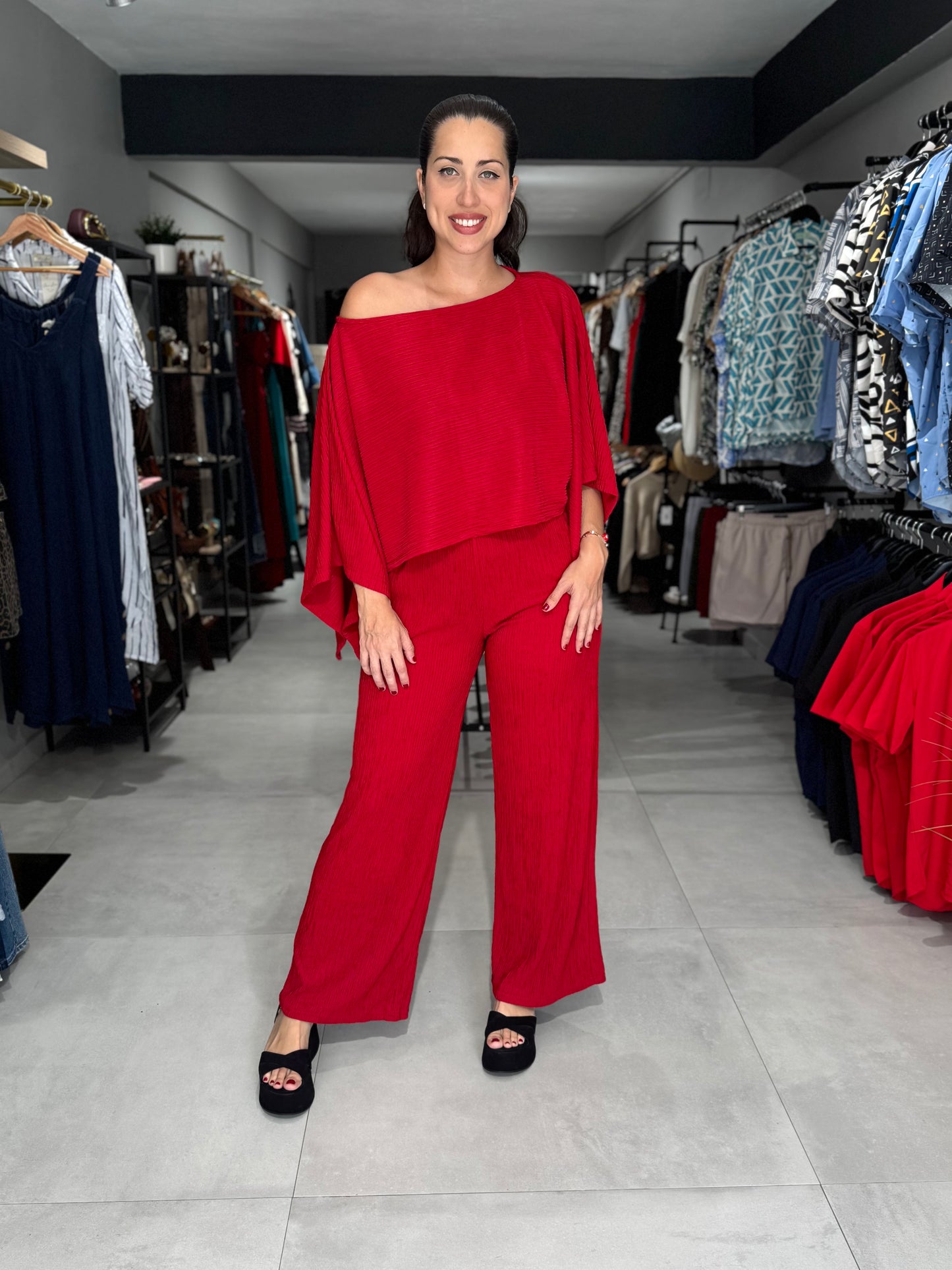 Vero Two Piece Set | CRANBERRY