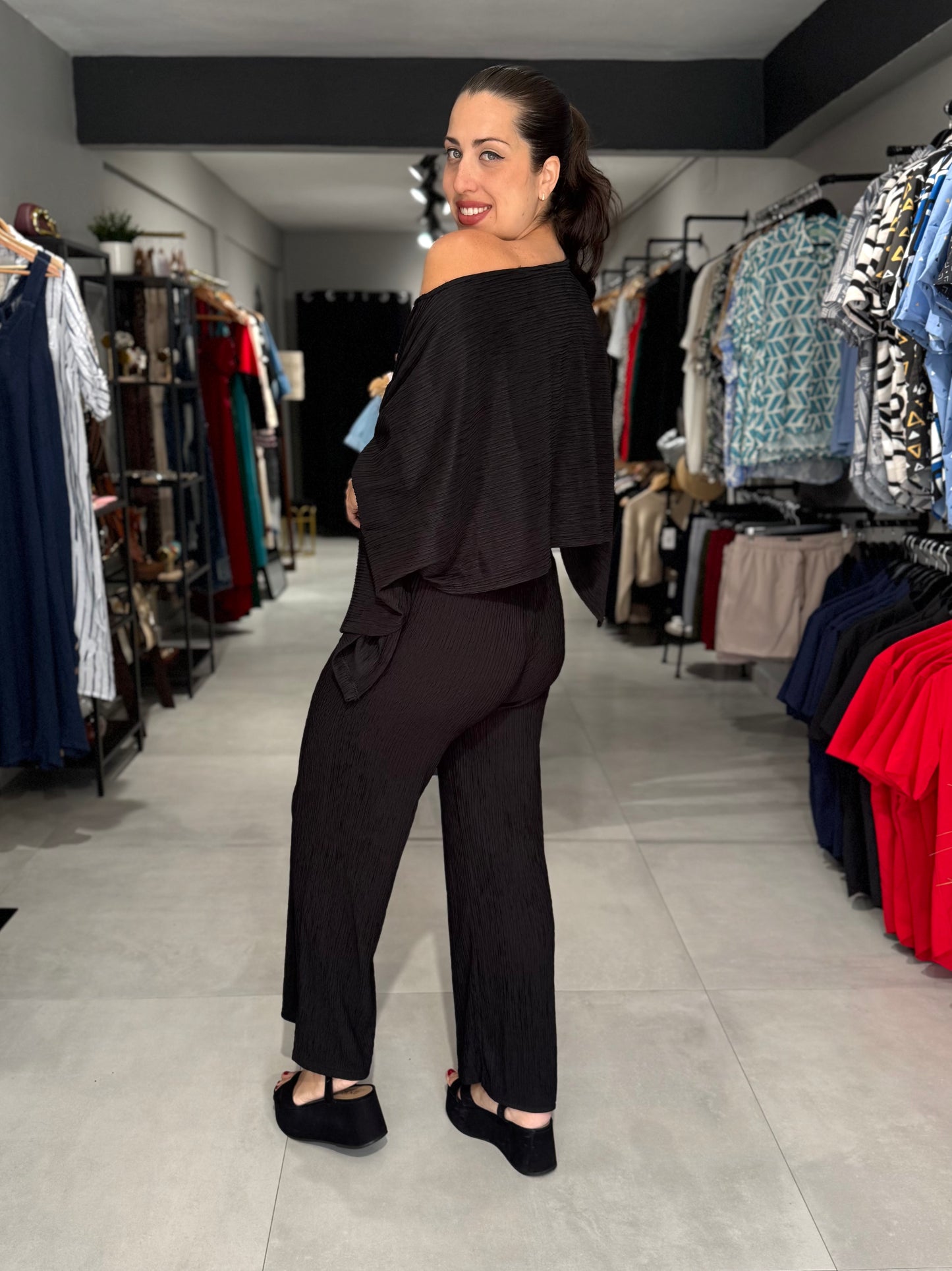 Vero Two Piece Set | BLACK