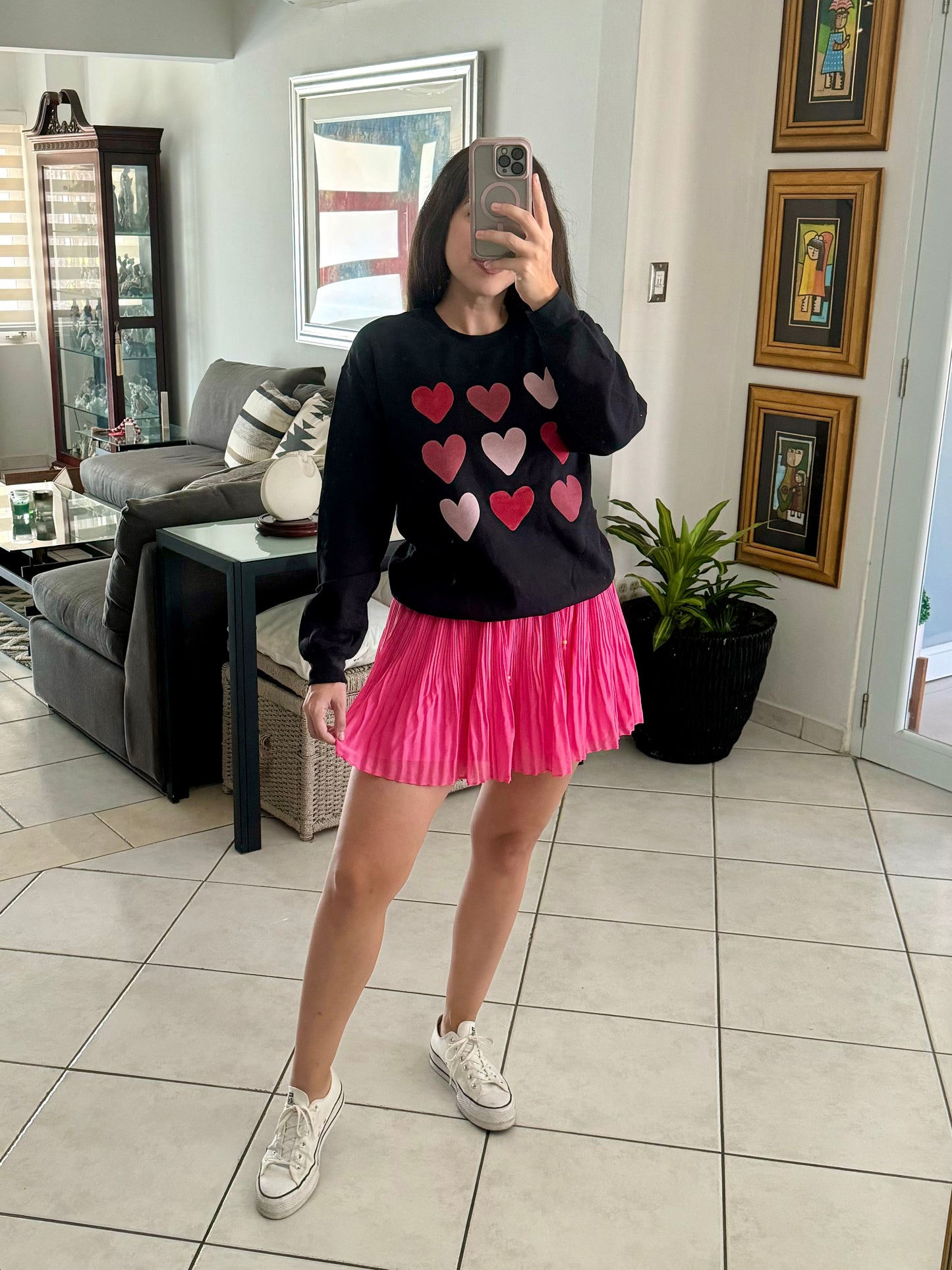 Hello Pink Skort