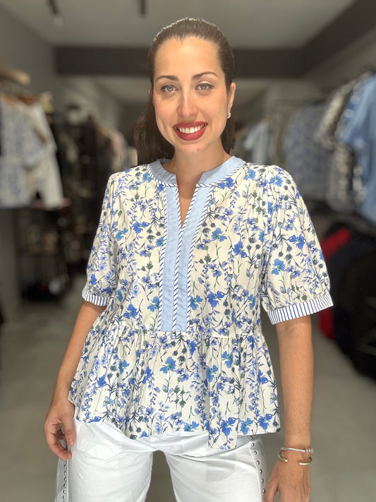 Spring Floral Blouse