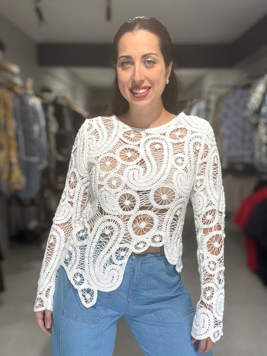 Coco Crochet Blouse