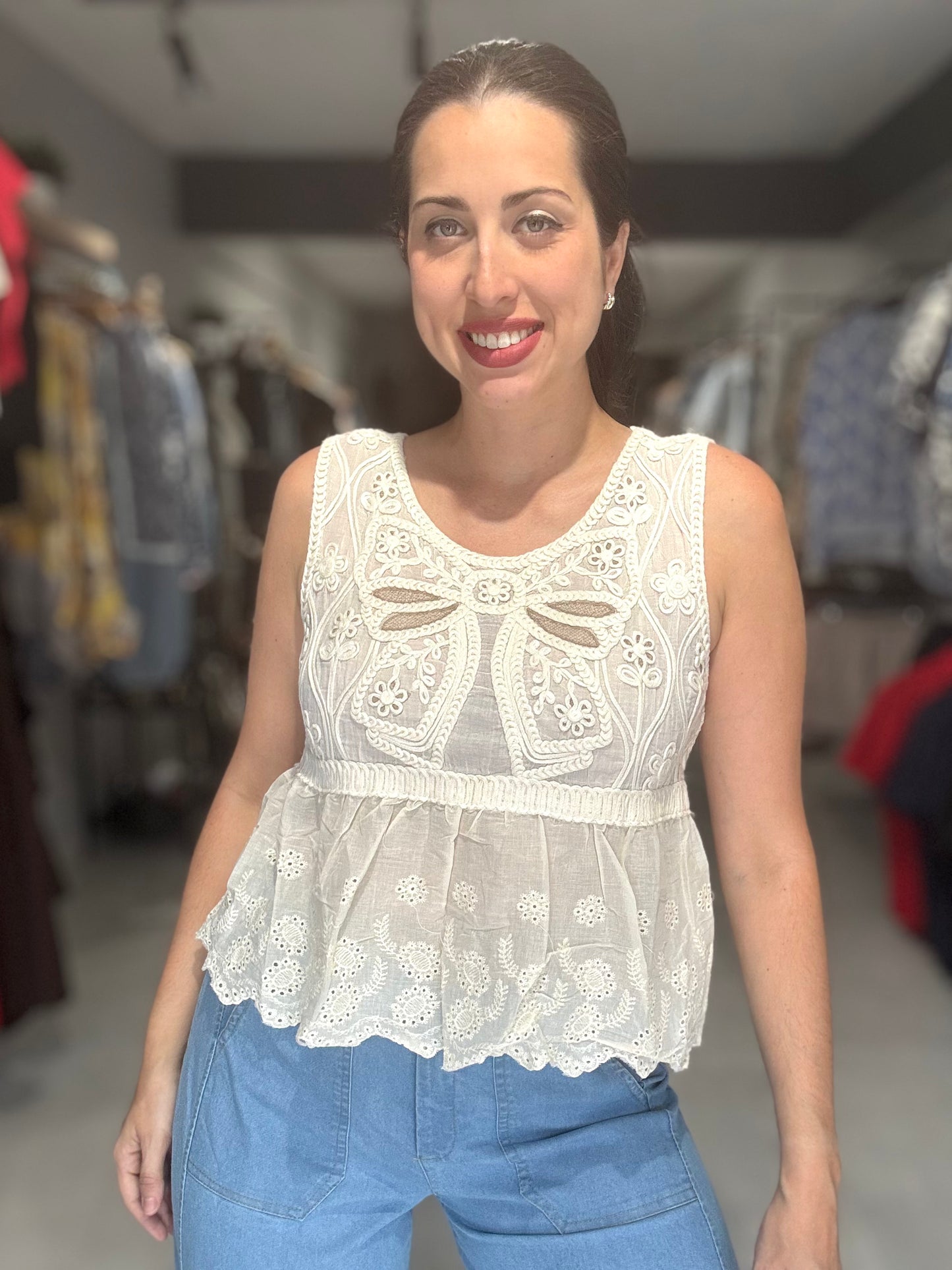 Boho Crochet Blouse