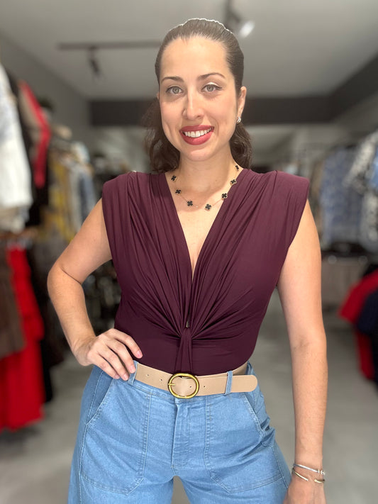 Siena Bodysuit | BURGUNDY