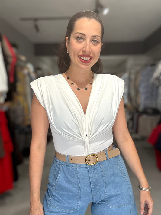 Siena Bodysuit | WHITE