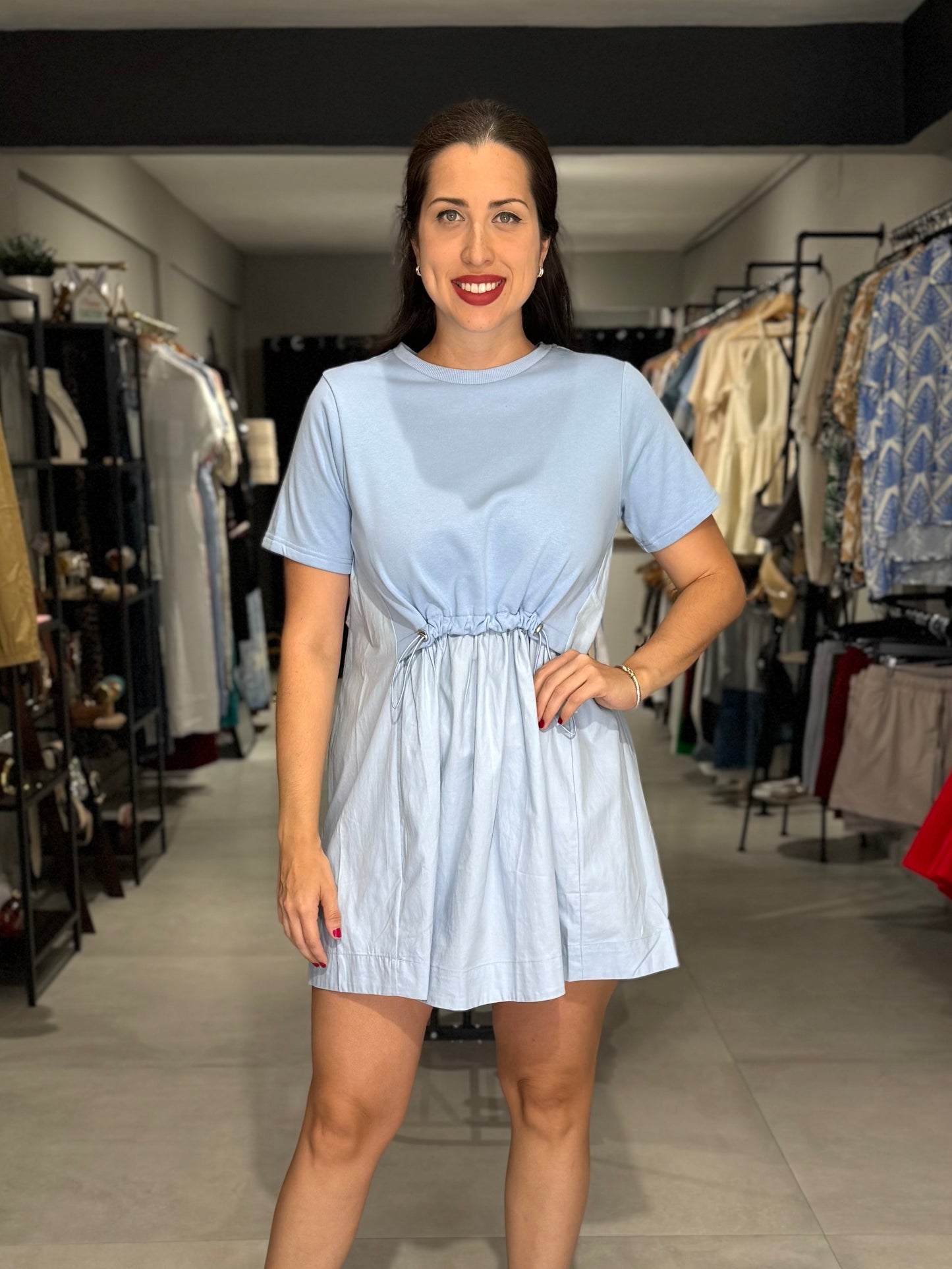 Bianca Dress | PERIWINKLE