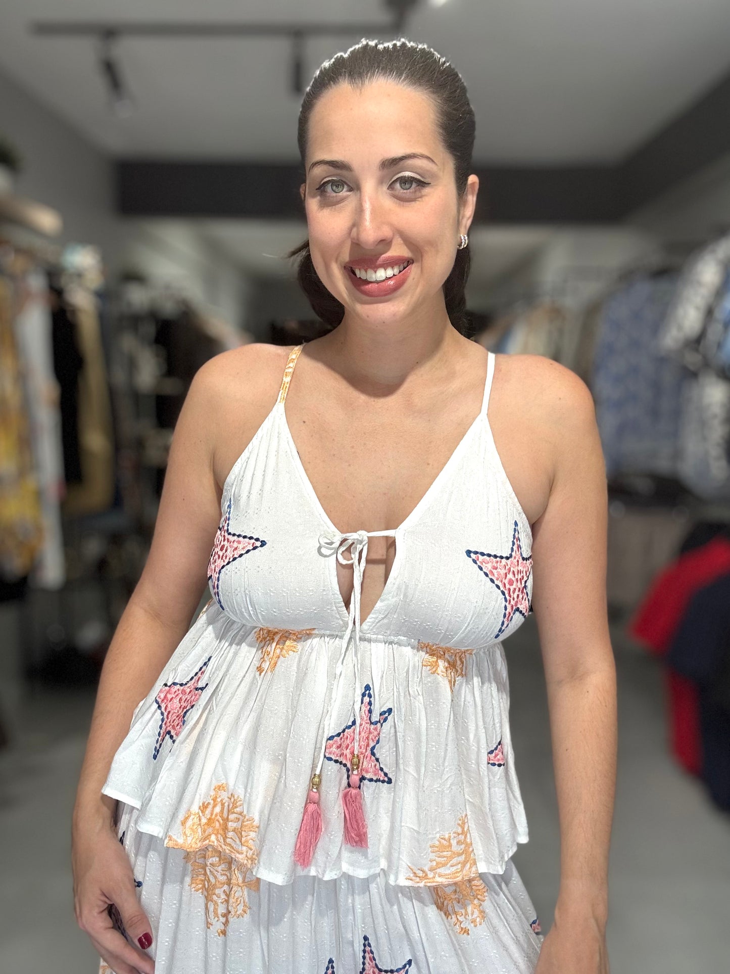 Colorful Stars Top