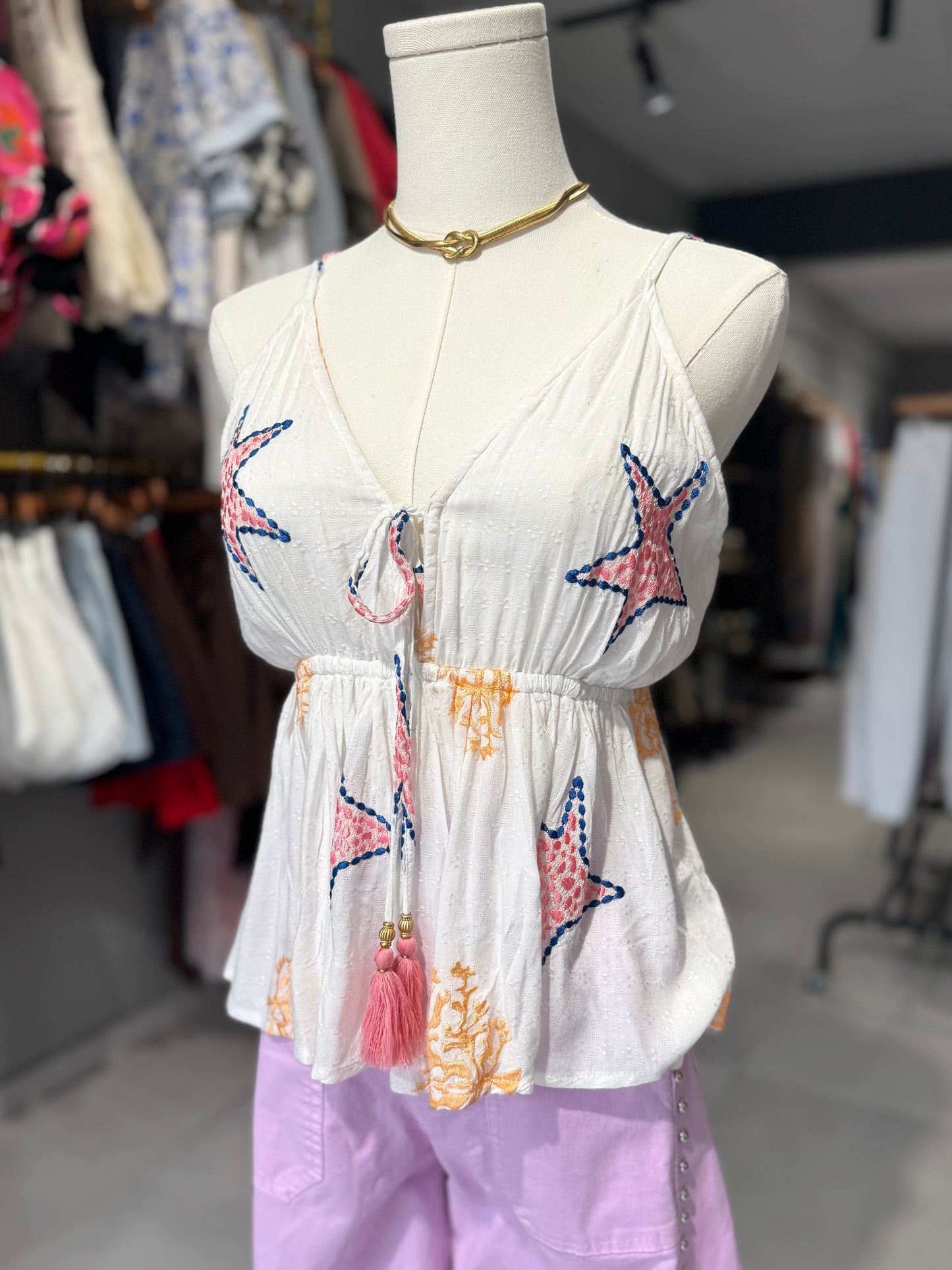 Colorful Stars Top