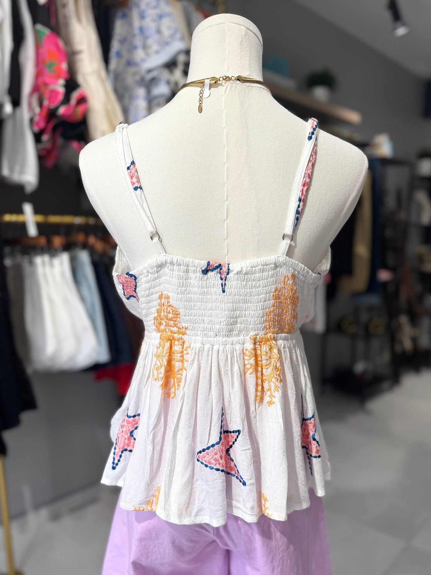 Colorful Stars Top