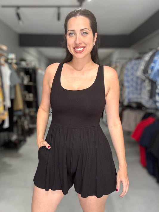 Summer Romper | BLACK