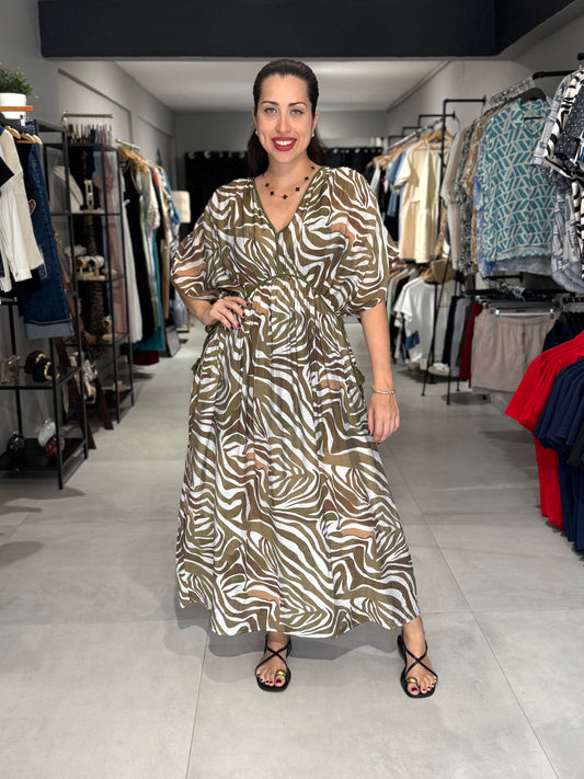 Flowy Chiffon Resort Dress