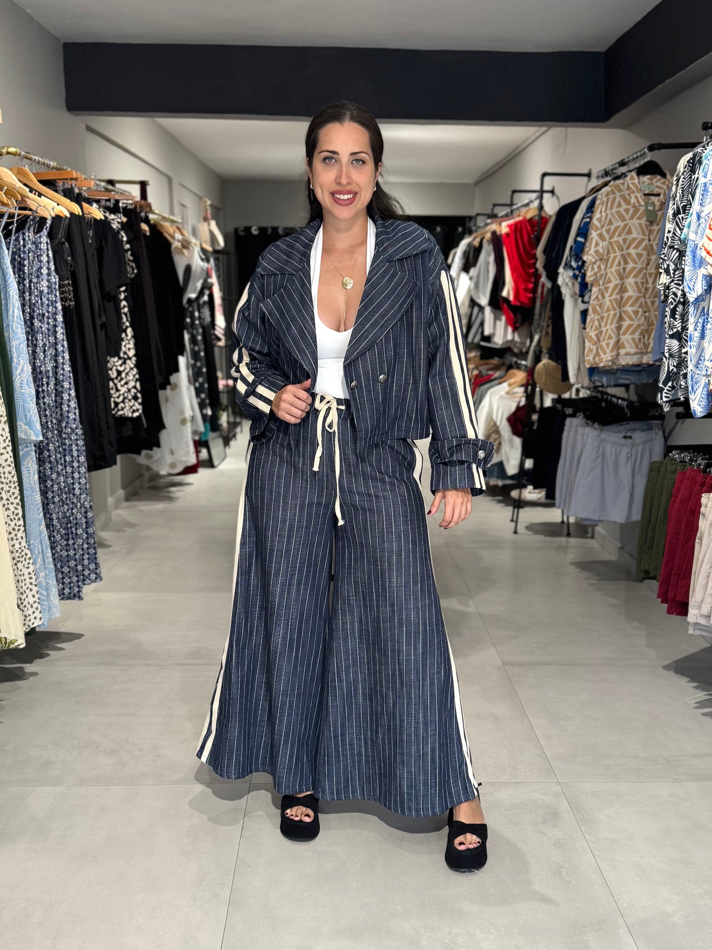 Pinstripes Jacket