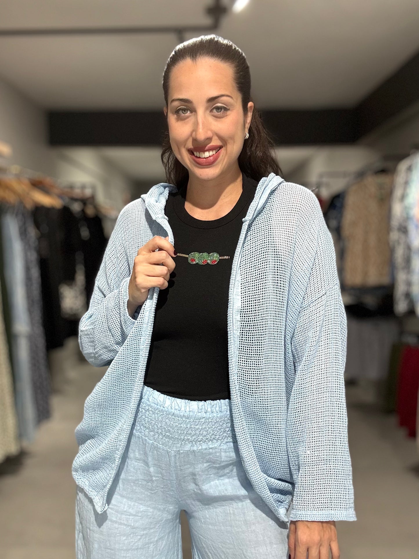 Summer Star Jacket | SKY BLUE