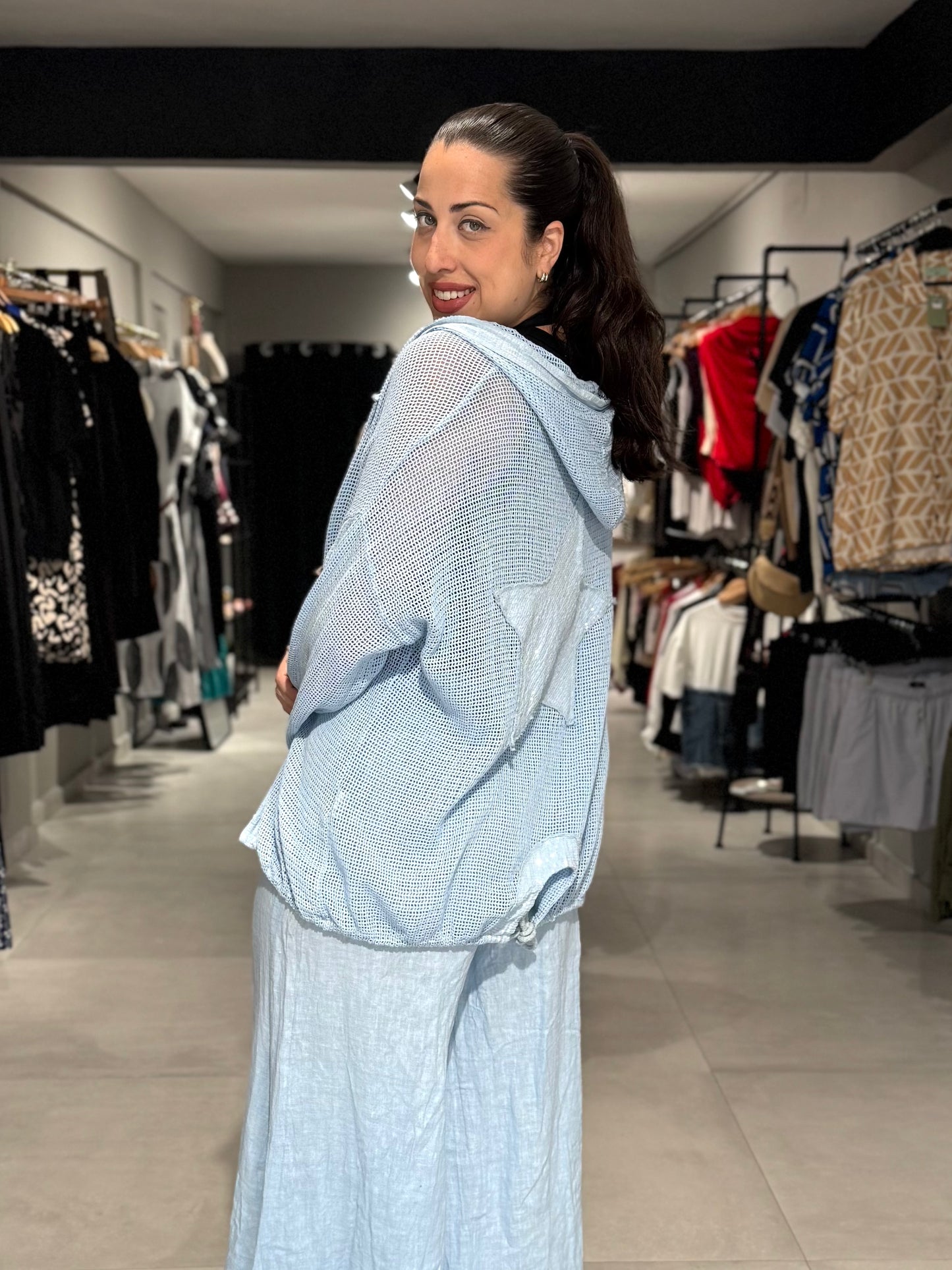 Summer Star Jacket | SKY BLUE
