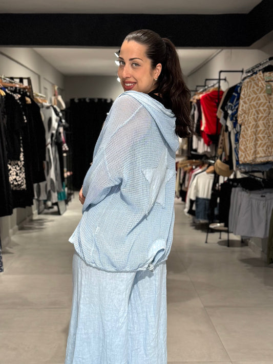Summer Star Jacket | SKY BLUE