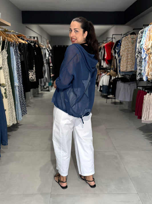 Summer Star Jacket | NAVY BLUE