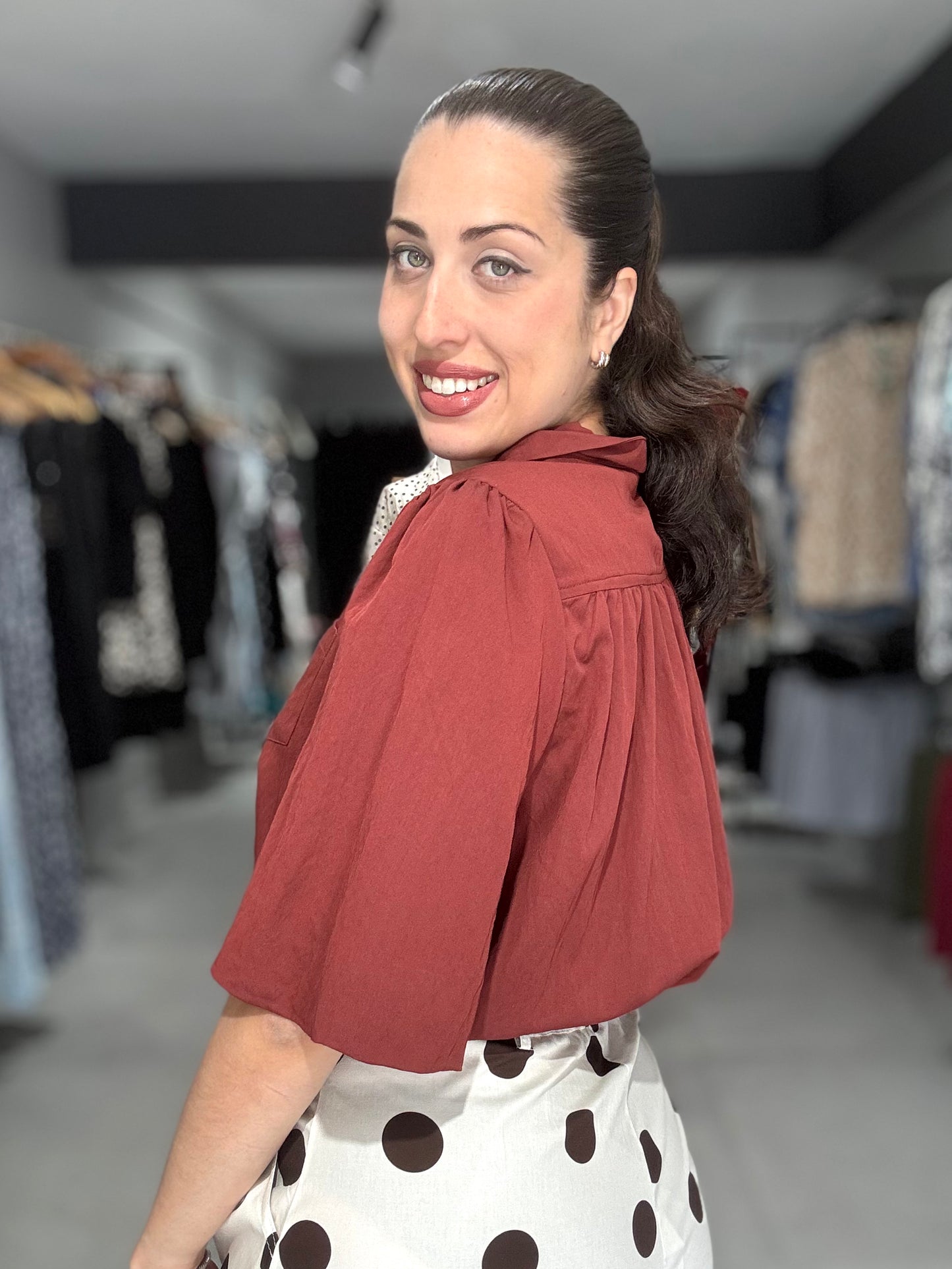 Sevilla Crop Blouse