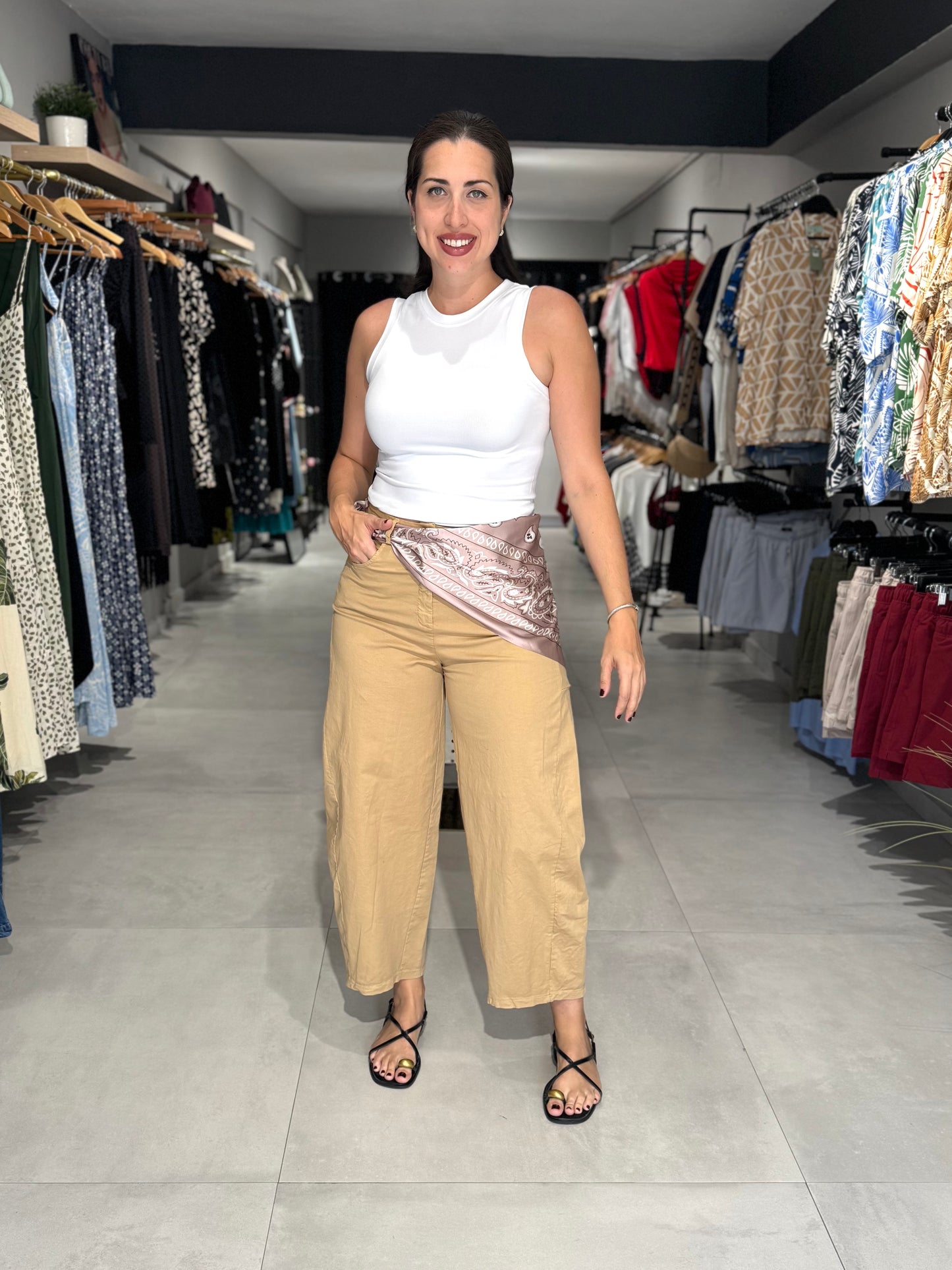 Barrel Pant with Bandana | VARIEDAD