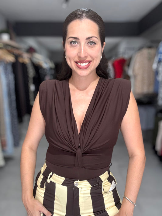 Siena Bodysuit | CHOCOLATE