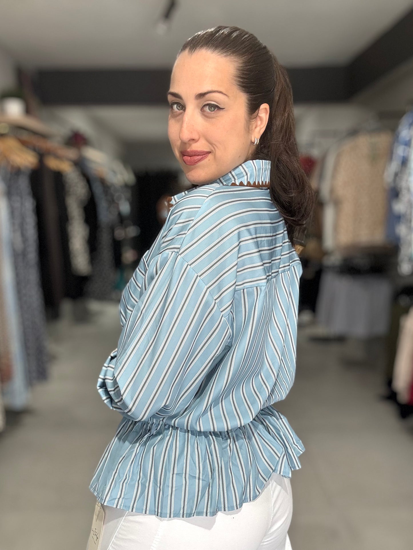 Kelly Stripes Blouse