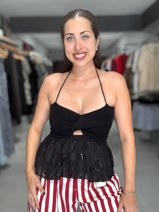 Harper Halter Top