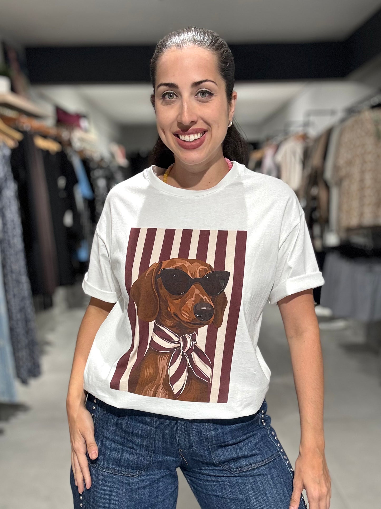 Lola Tee | BURGUNDY