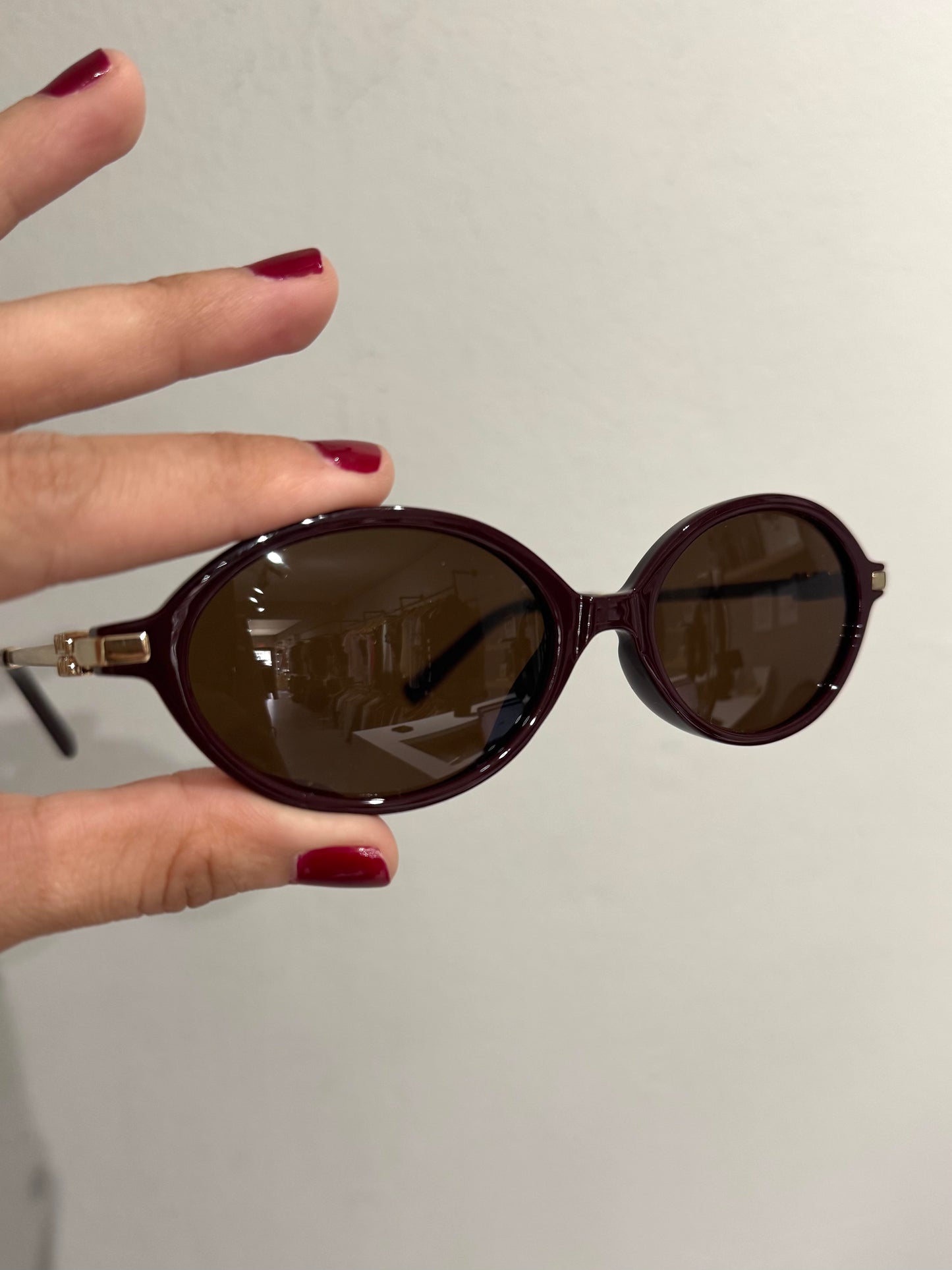 Audrey Sunnies | BURGUNDY