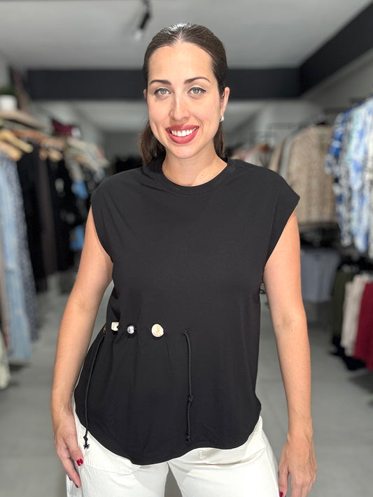 Mónaco Blouse | BLACK