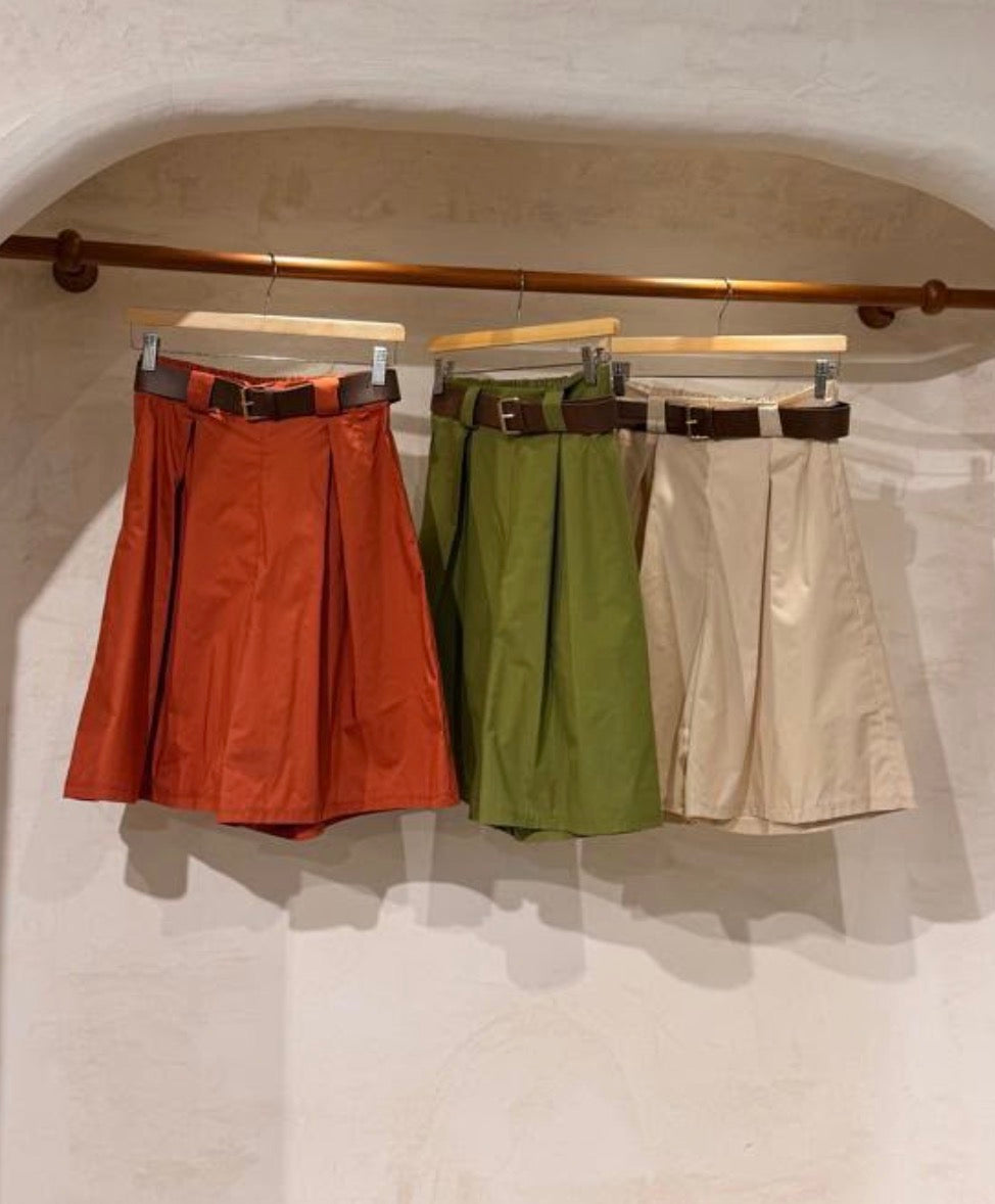 Autumn Belted Jort | VARIEDAD