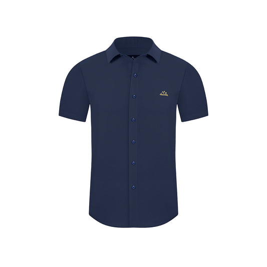 Navy Whara Button Down Shirt