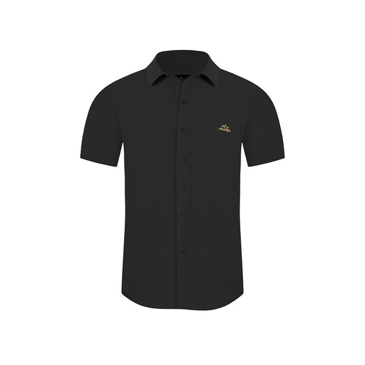 Black Whara Button Down Shirt