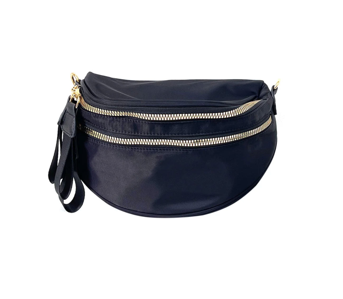 Nylon Crossbody Bag | BLACK