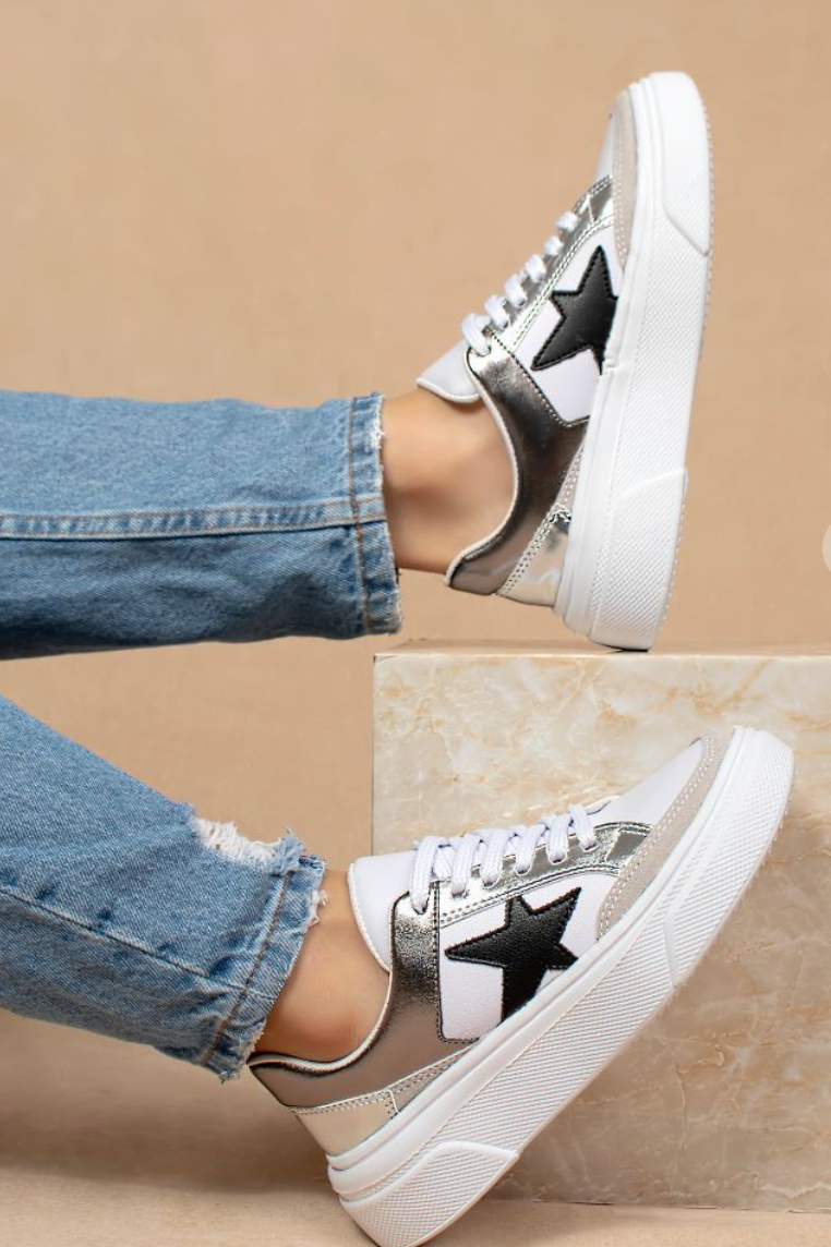 Star Detail Sneakers