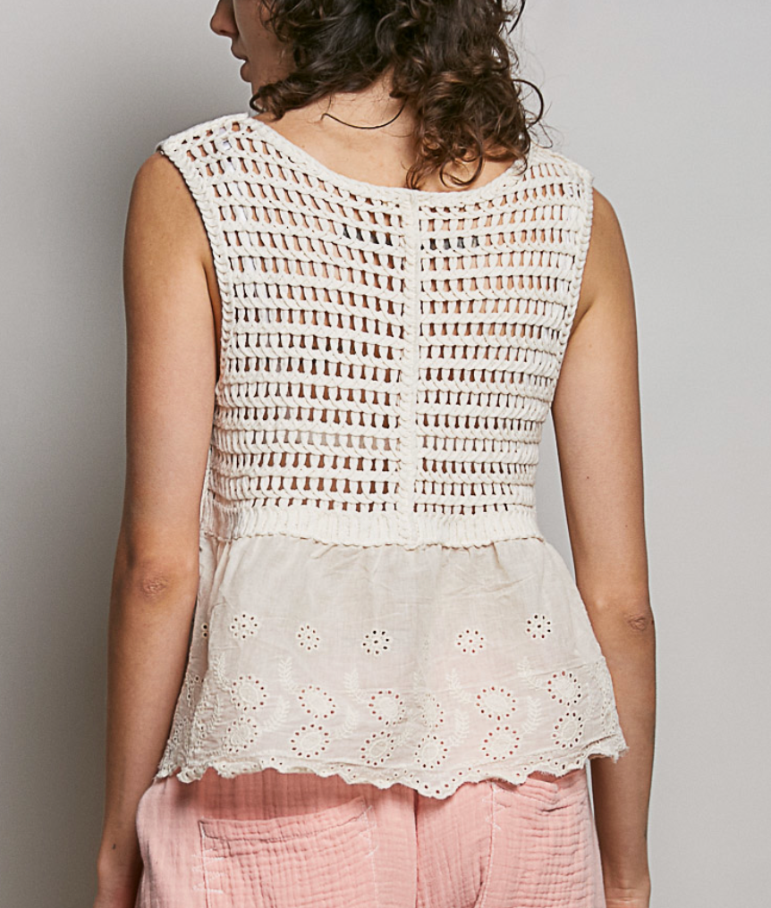 Boho Crochet Blouse