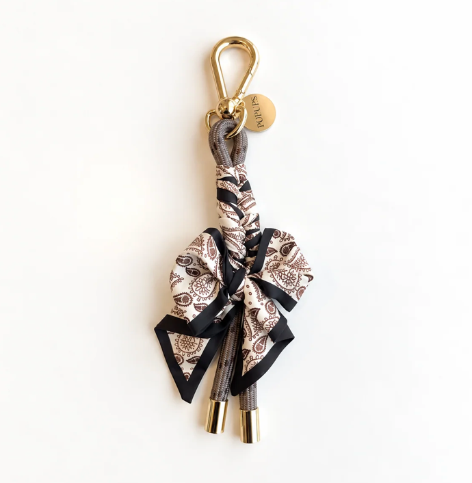 SCARF KEYCHAIN | MOCHA