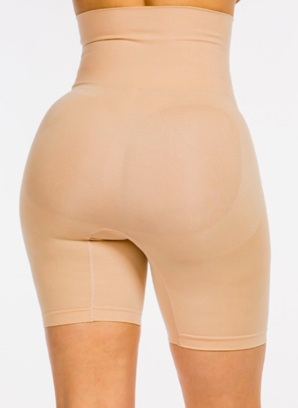 Tummy Control Biker Short | NUDE